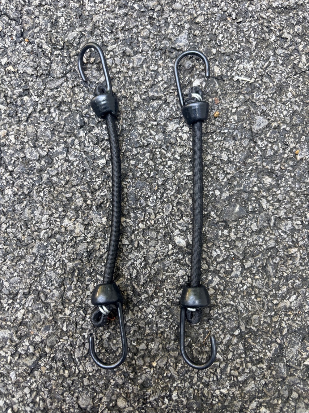 ~BUNDLE ONLY~(2)-6” Mini Bungee Cords w/Hook Ends